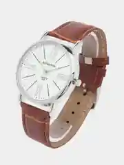 Шоколадный наручные часы мужские KINGNUOS K-010, в подарочной упаковке