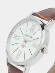 Шоколадный наручные часы мужские KINGNUOS K-010, в подарочной упаковке