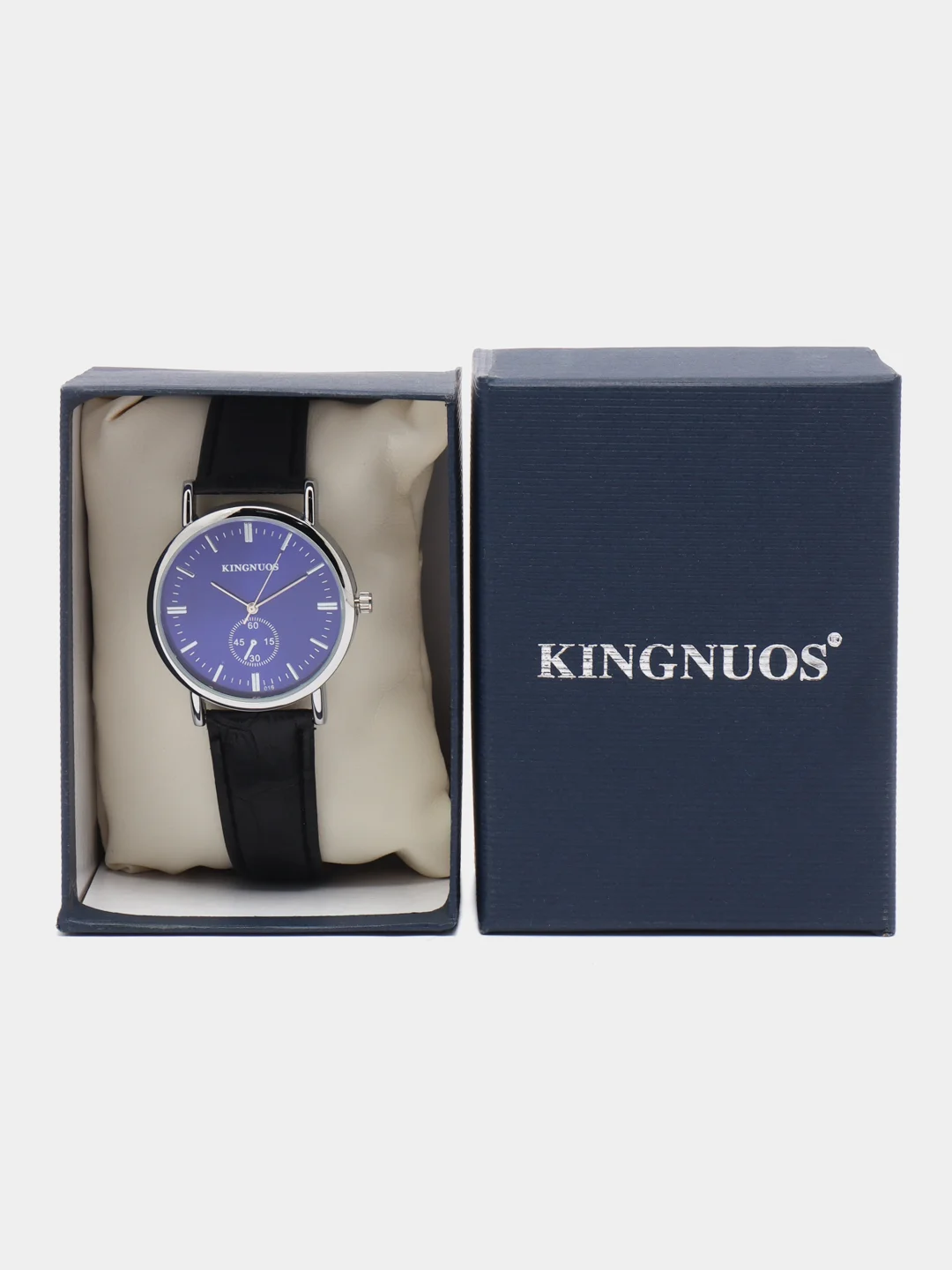 Индиго мужские наручные часы KINGNUOS K-016, в подарочной упаковке