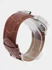 Коричневый мужские наручные часы KINGNUOS K-017, в подарочной упаковке