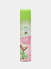 Освежитель воздуха GOLD WIND Green apple, 300 мл