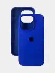 Индиго чехол iPhone, Айфон 11, 13, 14, 15, Про Макс, Pro Max, силиконовый Silicone Case