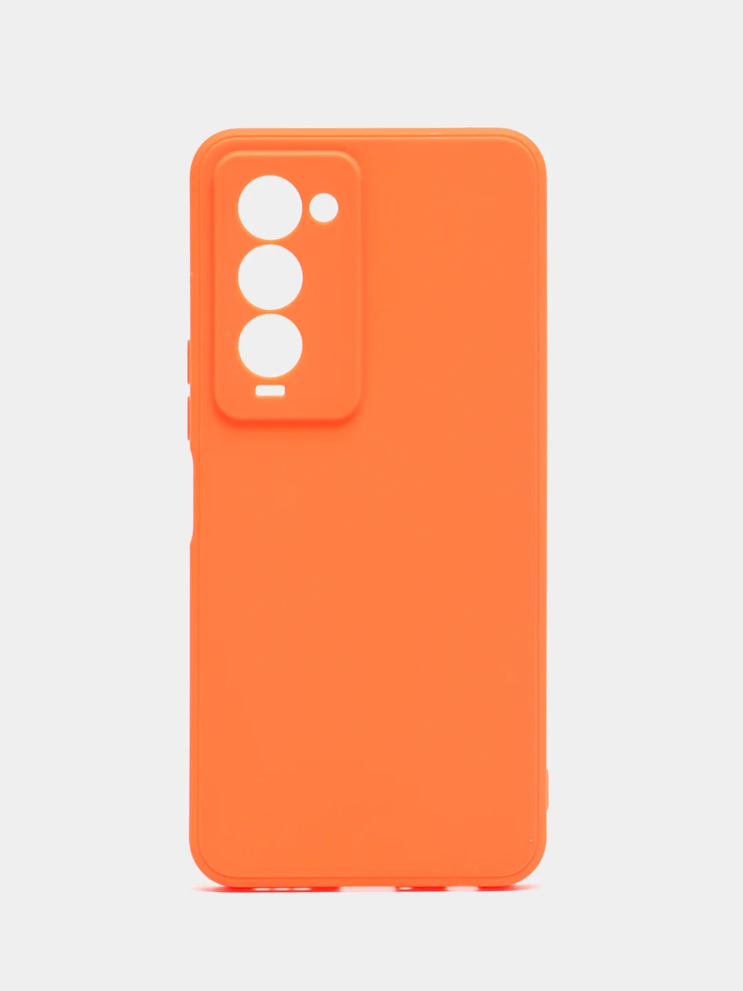 Оранжевый чехол Tecno Camon 18 Premier (Техно Камон 18 Премьер), силиконовый