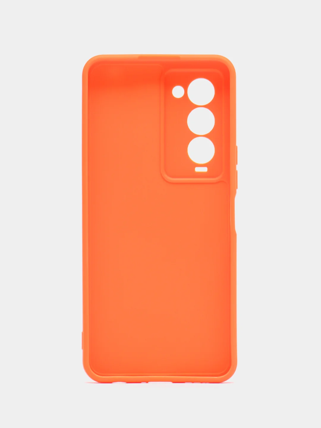 Оранжевый чехол Tecno Camon 18 Premier (Техно Камон 18 Премьер), силиконовый
