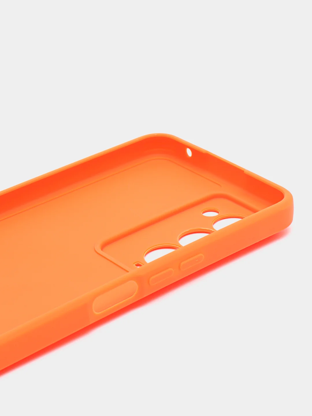 Оранжевый чехол Tecno Camon 18 Premier (Техно Камон 18 Премьер), силиконовый