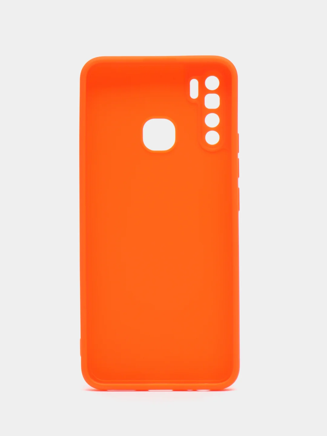 Оранжевый силиконовый чехол для Tecno Camon 12 Air (Техно Камон 12 Аир)