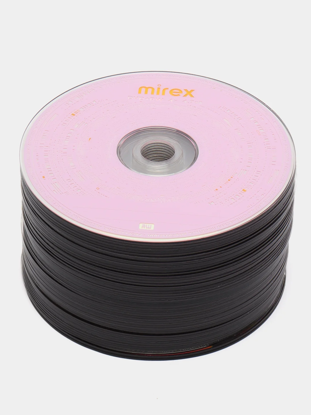 Диск Mirex DVD+RW 4.7GB 4x Bulk, 50 штук, UL130022A4T