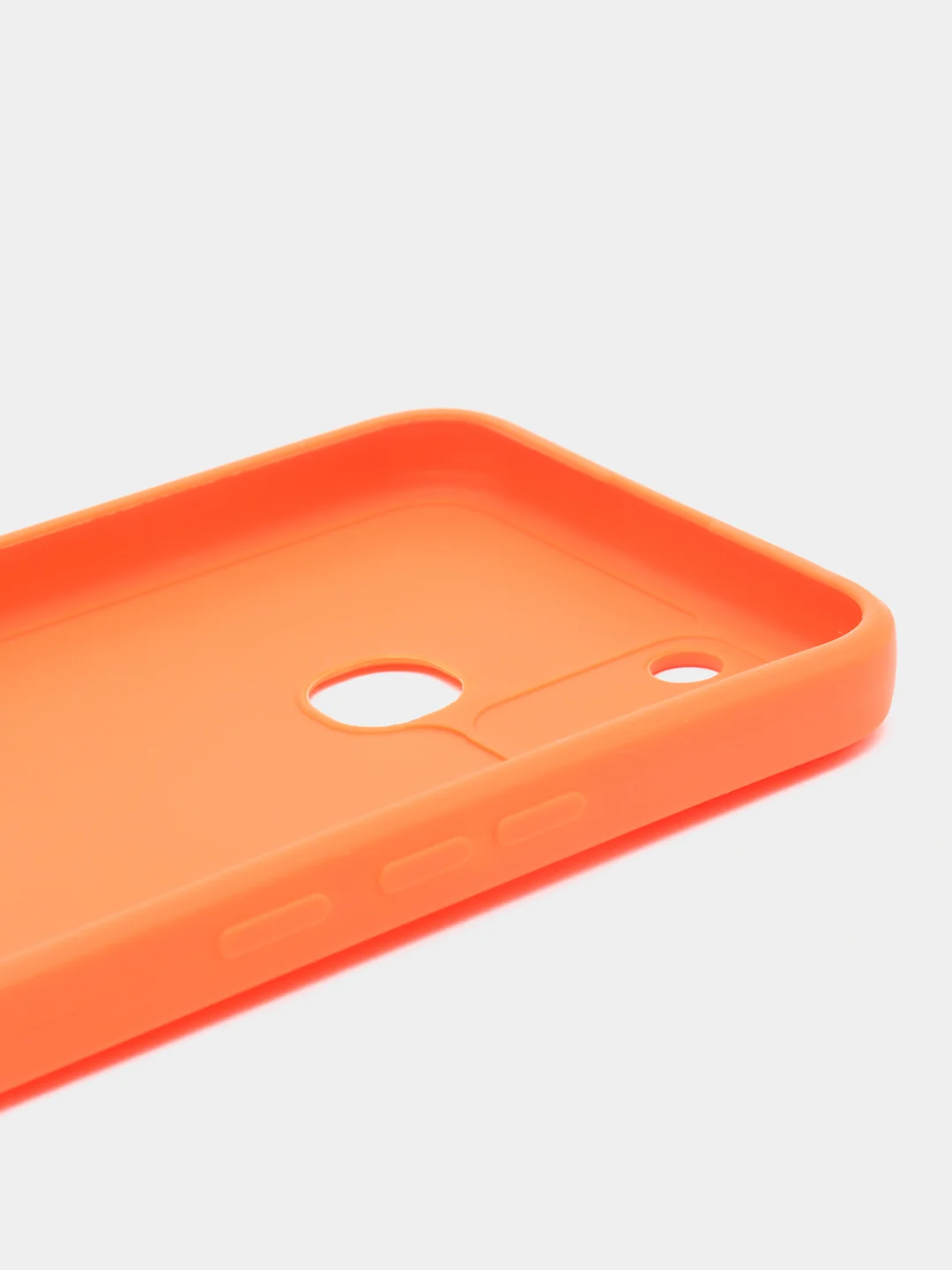 Оранжевый силиконовый чехол для Infinix Hot 10 Lite (Инфиникс Хот 10 Лайт), силиконовый