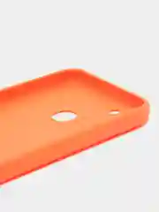Оранжевый силиконовый чехол для Infinix Hot 10 Lite (Инфиникс Хот 10 Лайт), силиконовый