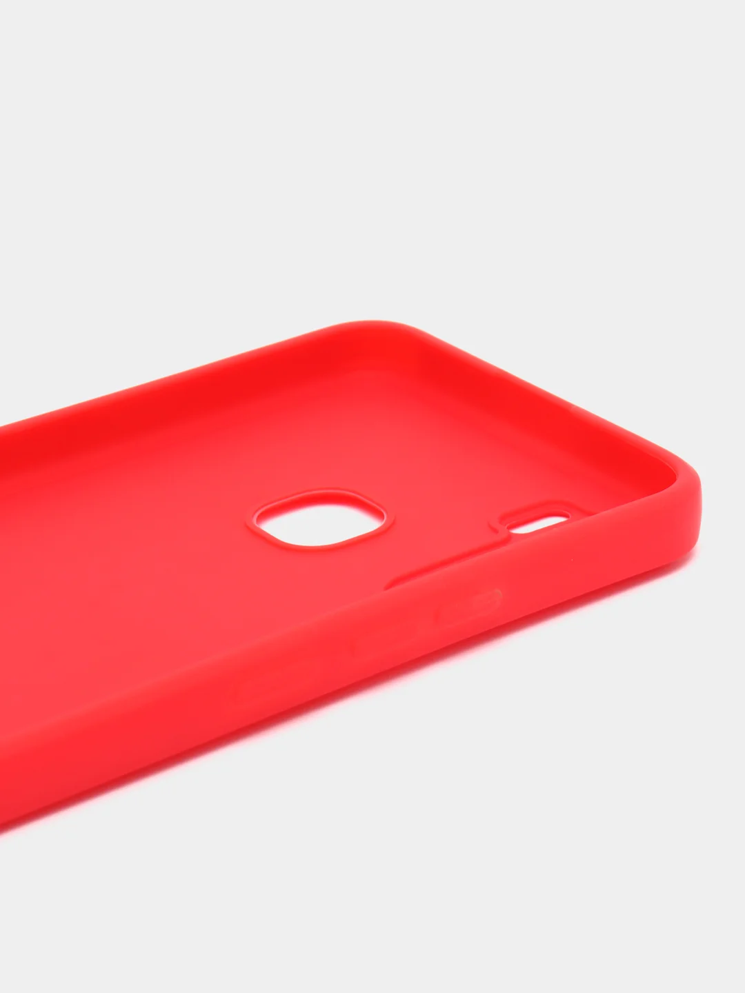 Красный силиконовый чехол для Tecno Camon 12 Air (Техно Камон 12 Аир)
