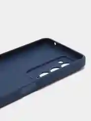 Синий чехол Tecno Camon 18 Premier (Техно Камон 18 Премьер), силиконовый