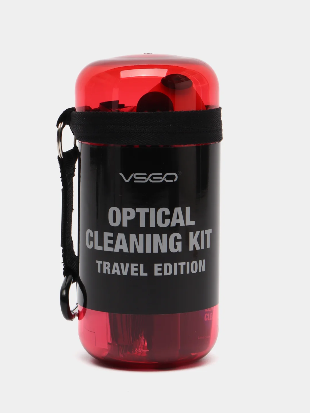 Набор VSGO TravelKit-02 для чистки оптики Красный