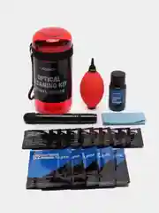 Набор VSGO TravelKit-02 для чистки оптики Красный