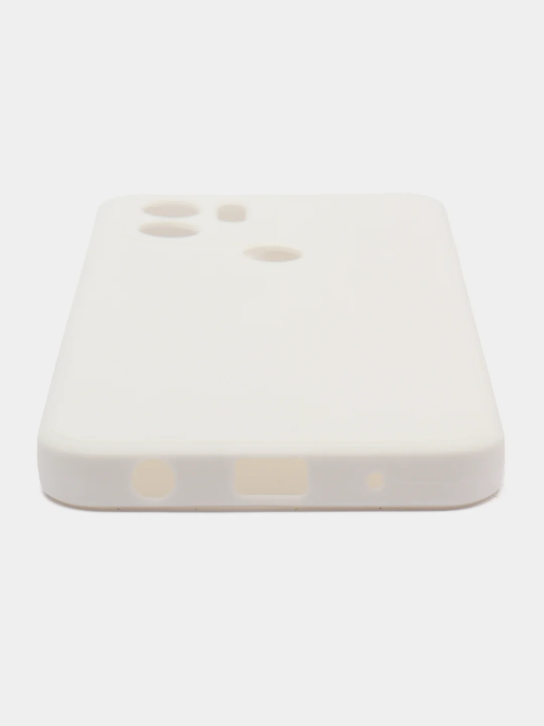 Белый чехол Xiaomi Redmi A2+ / A1+ (Plus) / Poco C51 / C50 (Редми А2+ / С51) прозрачный