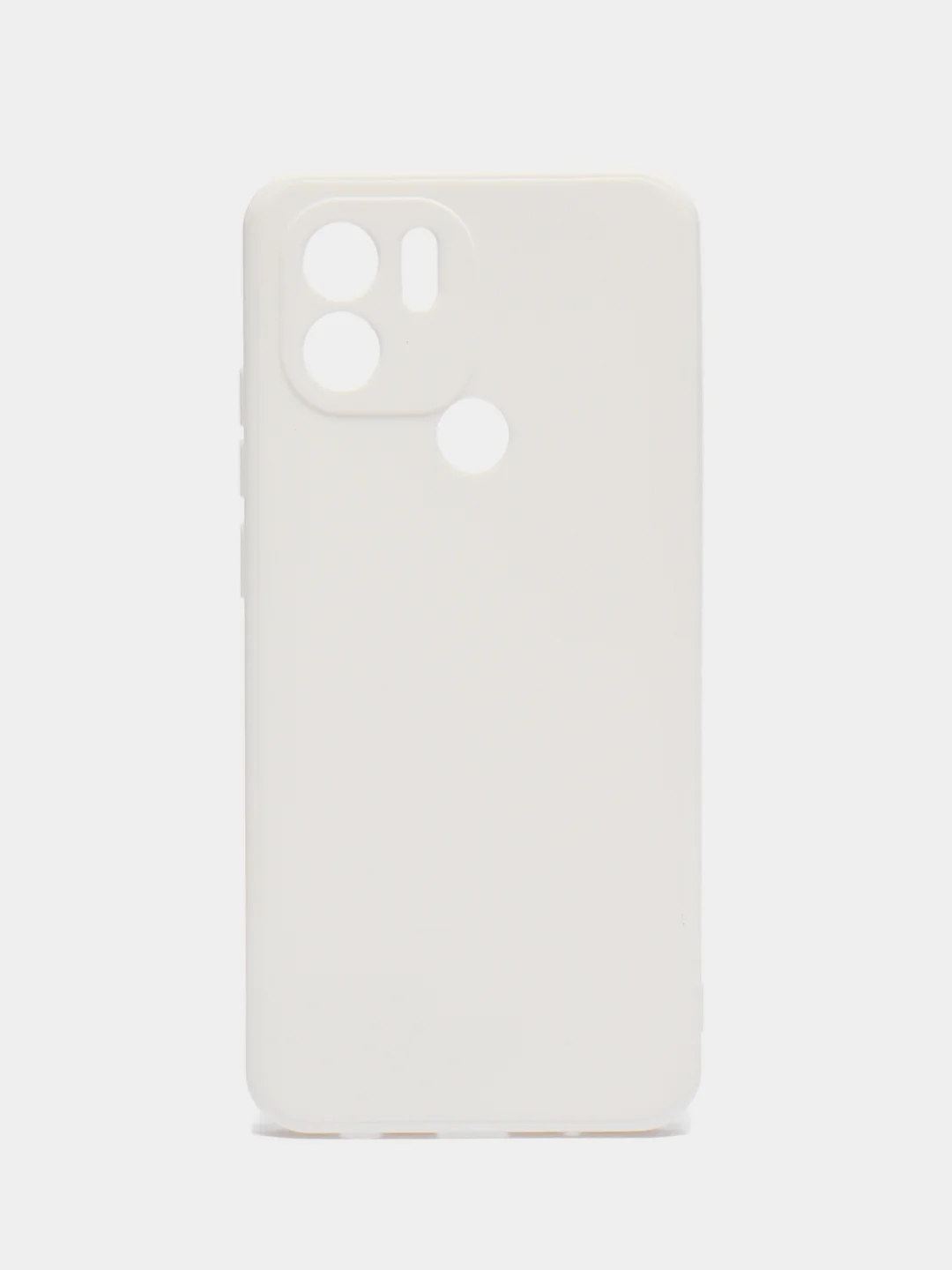 Белый чехол Xiaomi Redmi A2+ / A1+ (Plus) / Poco C51 / C50 (Редми А2+ / С51) прозрачный
