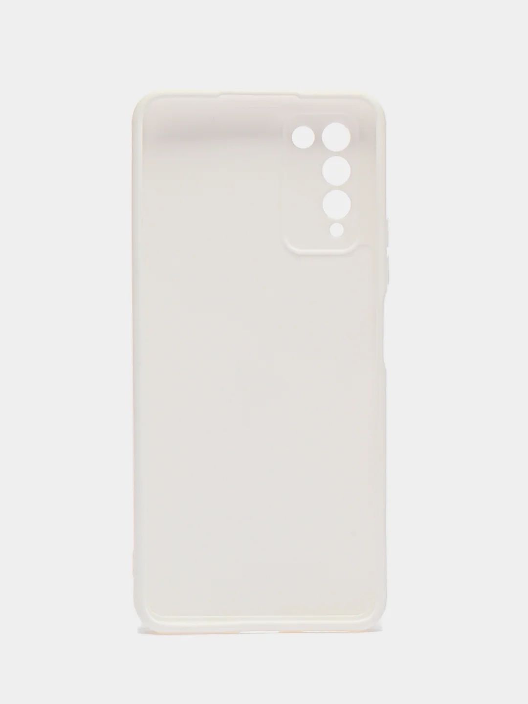 Белый чехол силиконовый Huawei Honor 10X Lite (Хуавей Хонор 10х Лайт)