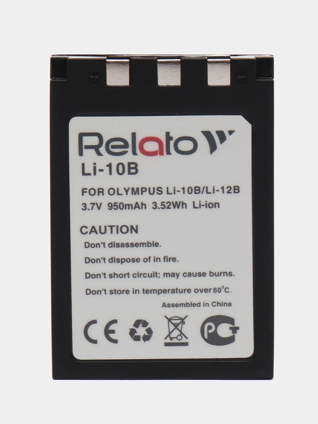 Аккумулятор Relato Li-10B для OLYMPUS Li-10B Olympus Li-12B