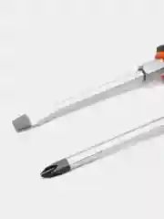 Набор отверток со шлицами под ключ для рычага, PH2 x 100, SL6 x 100, 2 штуки