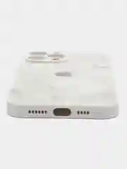 Багровый чехол для iPhone 11 / 12 / 13 Pro Max, Айфон, с закаленным стеклом на задней панели