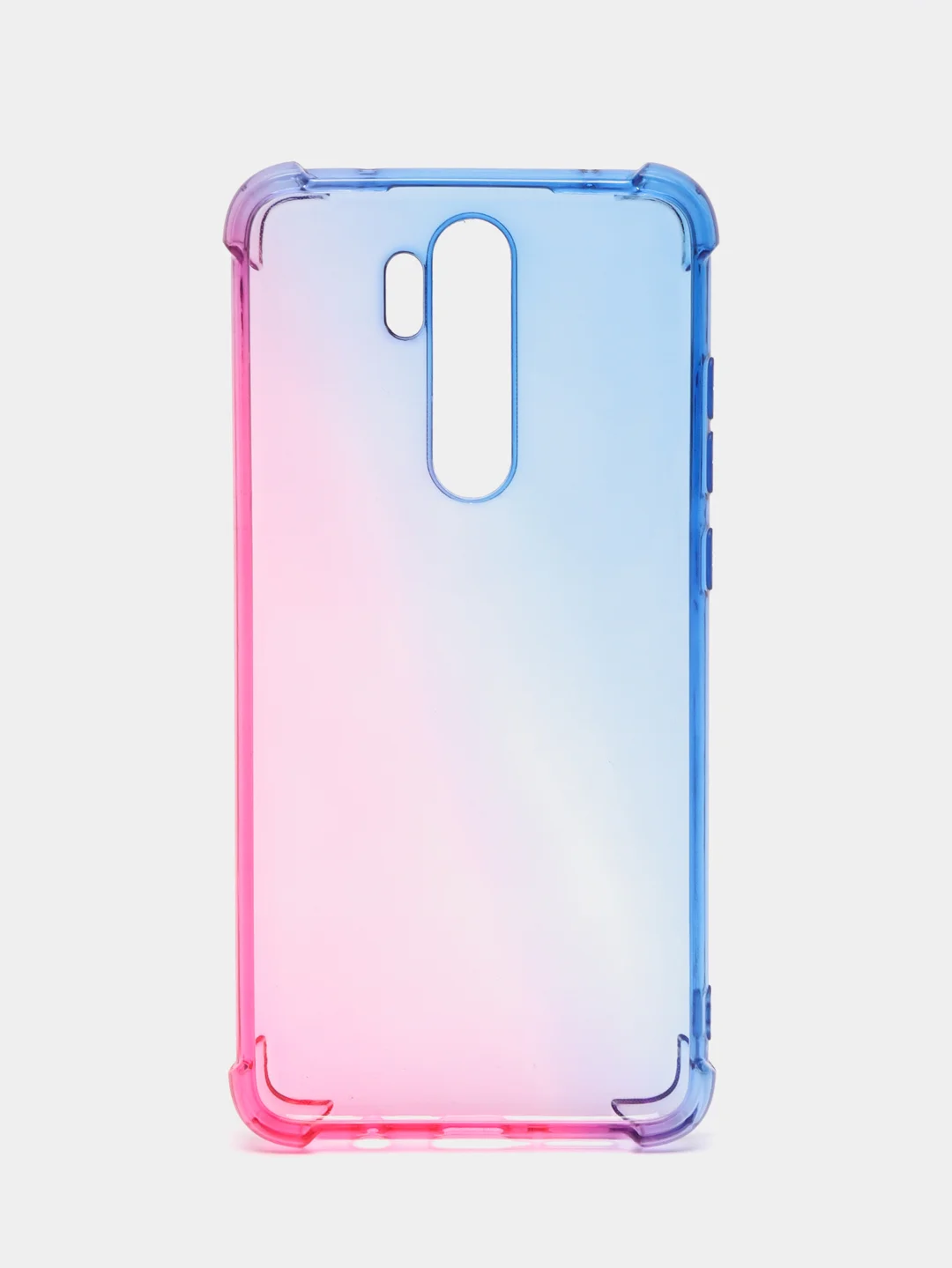 Голубой чехол градиентный Xiaomi Redmi Note 8/8T/9/9T/9A/7/7A/8A/10/11/9C/10C Pro/K40