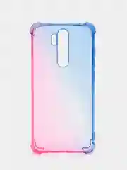 Голубой чехол градиентный Xiaomi Redmi Note 8/8T/9/9T/9A/7/7A/8A/10/11/9C/10C Pro/K40