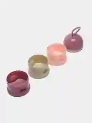 Коралловый меланж контейнер-дозатор для хранения детской смеси