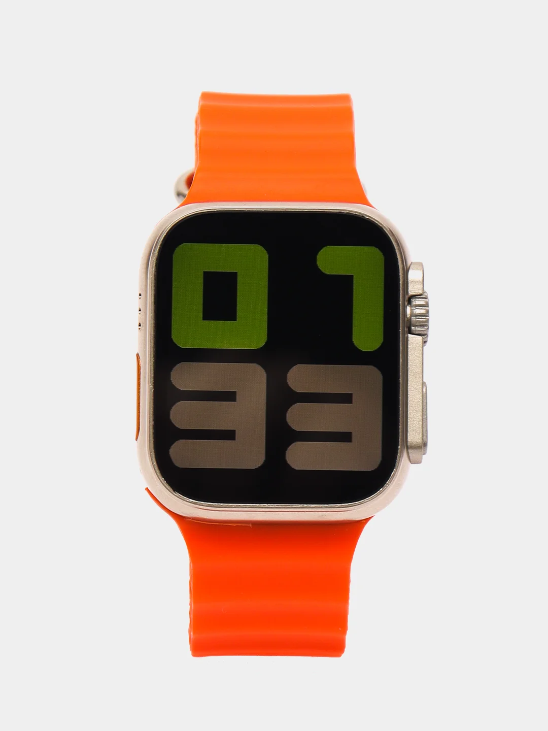 Оранжевый умные смарт часы Smart watch T800 ULTRA, 49 mm