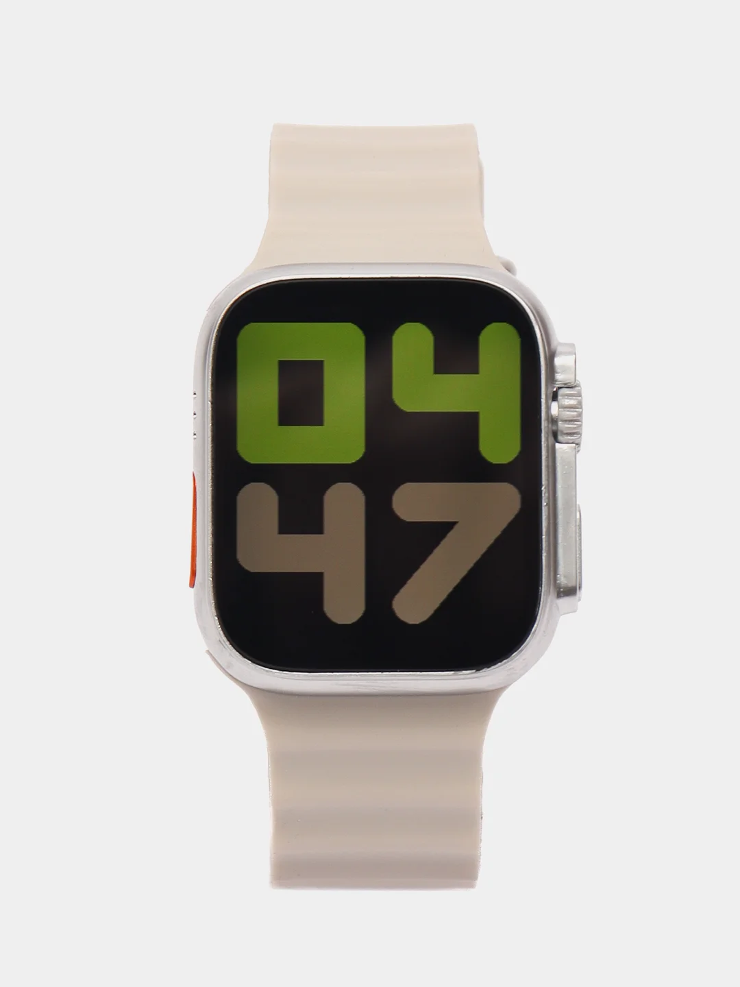 Бежевый умные смарт часы Smart watch T800 ULTRA, 49 mm