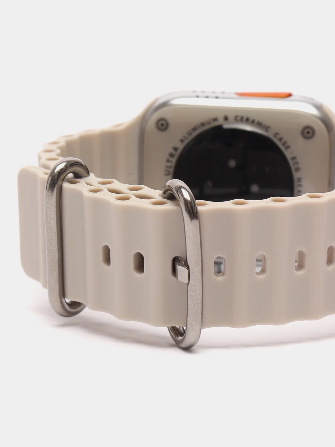 Бежевый умные смарт часы Smart watch T800 ULTRA, 49 mm