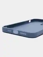 Синий меланж чехол для iPhone 14 / 14 Pro / 14 Plus / 14 Pro Max (айфон 14) силиконовый