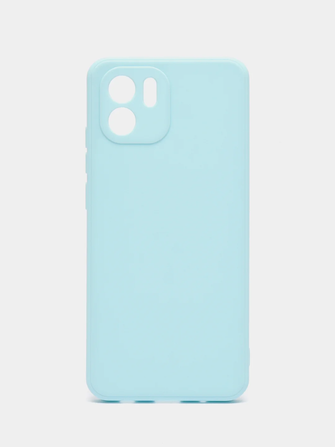 Голубой чехол для Xiaomi Redmi A1 , Xiaomi Redmi A1 Plus A1+ (Сяоми А1 А1 Плюс) силиконовый