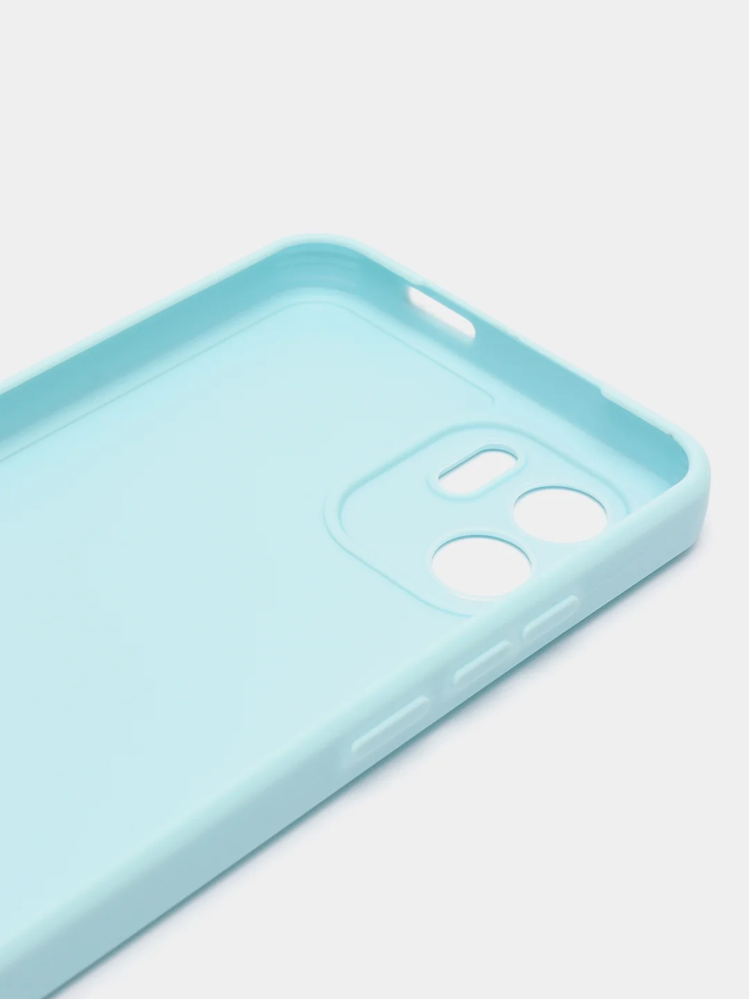 Голубой чехол для Xiaomi Redmi A1 , Xiaomi Redmi A1 Plus A1+ (Сяоми А1 А1 Плюс) силиконовый