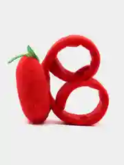 Алый игольница на браслете