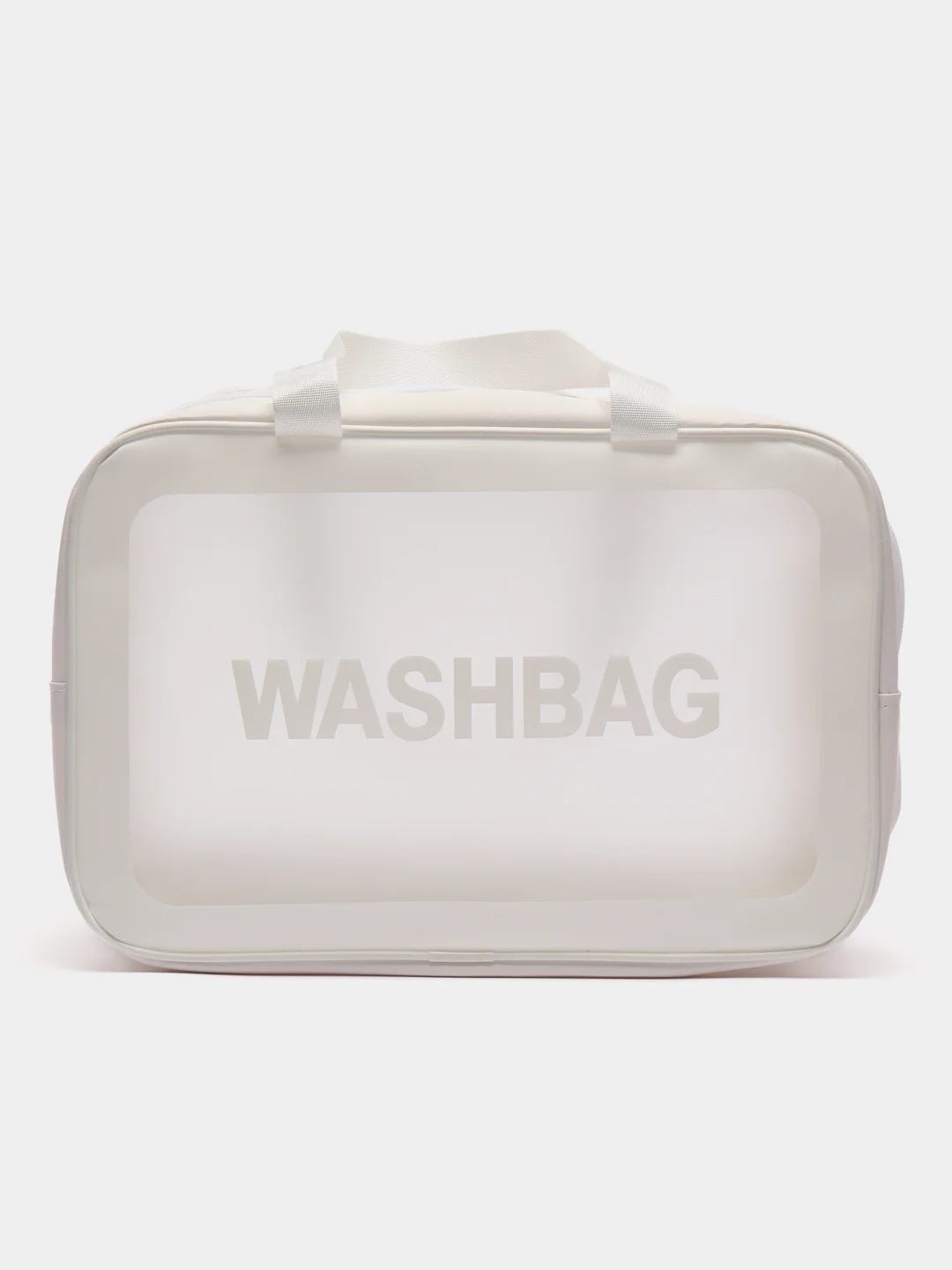Белый водонепроницаемая сумка-косметичка Washbag косметичка,  для бассейна, душа,женская аптечка