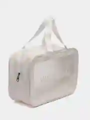 Белый водонепроницаемая сумка-косметичка Washbag косметичка,  для бассейна, душа,женская аптечка