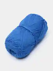 Синий пряжа YarnArt Macrame, шнур полиэфирный для вязания и макраме, полиэстер, 90 г, 130 м, 2мм