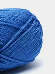 Синий пряжа YarnArt Macrame, шнур полиэфирный для вязания и макраме, полиэстер, 90 г, 130 м, 2мм