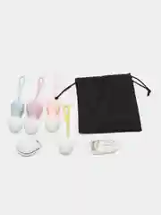 Вагинальные шарики Кегеля LADYS SECRET, с вибрацией, 35-140 г, 4 штуки