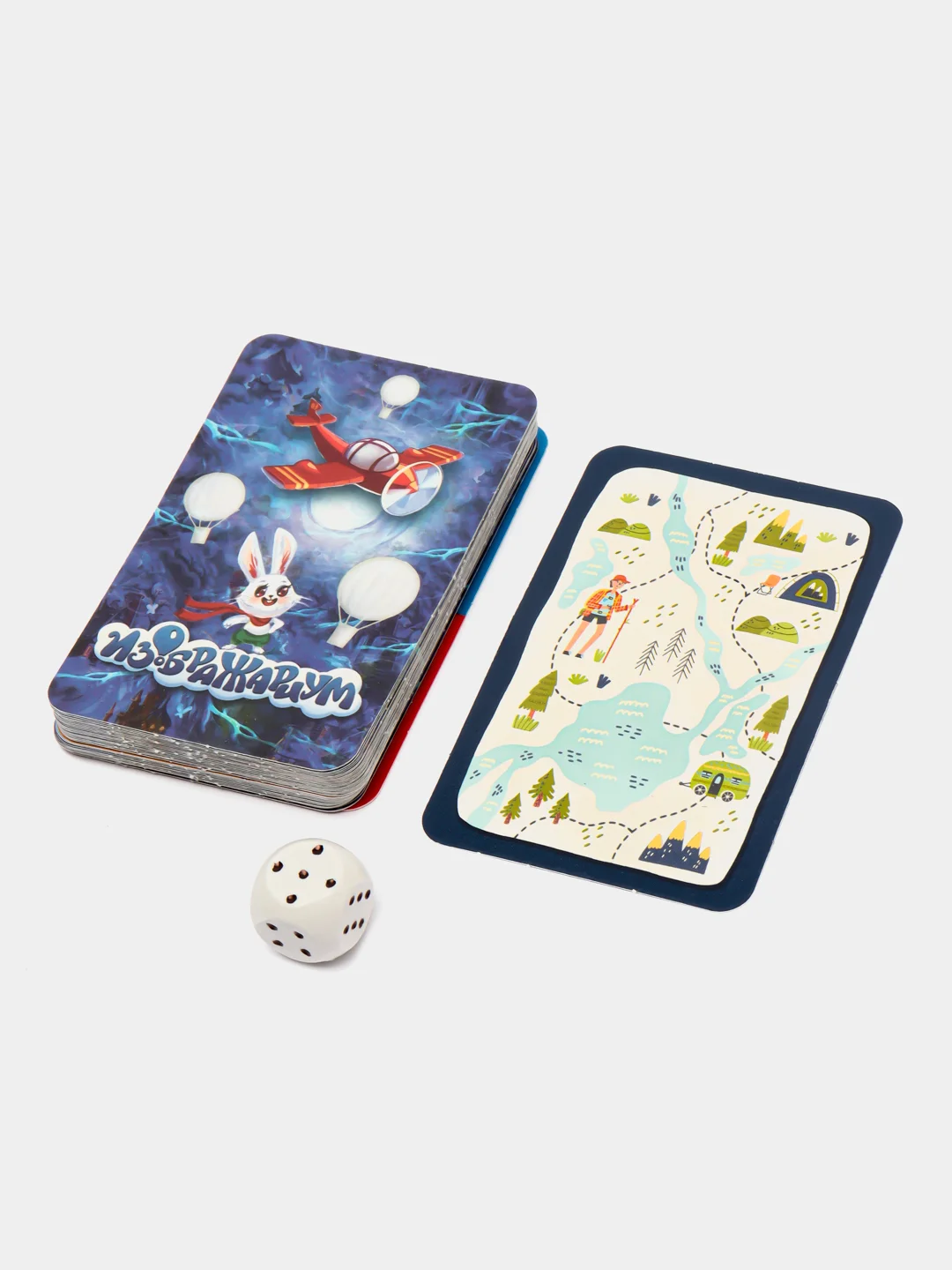 Детская настольная игра на ассоциации "Изображариум", 8+, по мотивам игры воображариум