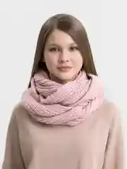 Конфетный шарф-снуд женский "Лизабет"