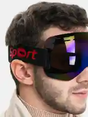 Фиолетовый маска горнолыжная
