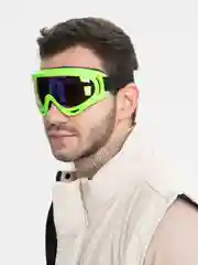 Зеленый очки защитные горнолыжные X400