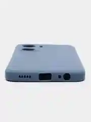 Небесно-голубой чехол для Vivo Y16 (Виво у16), силиконовый
