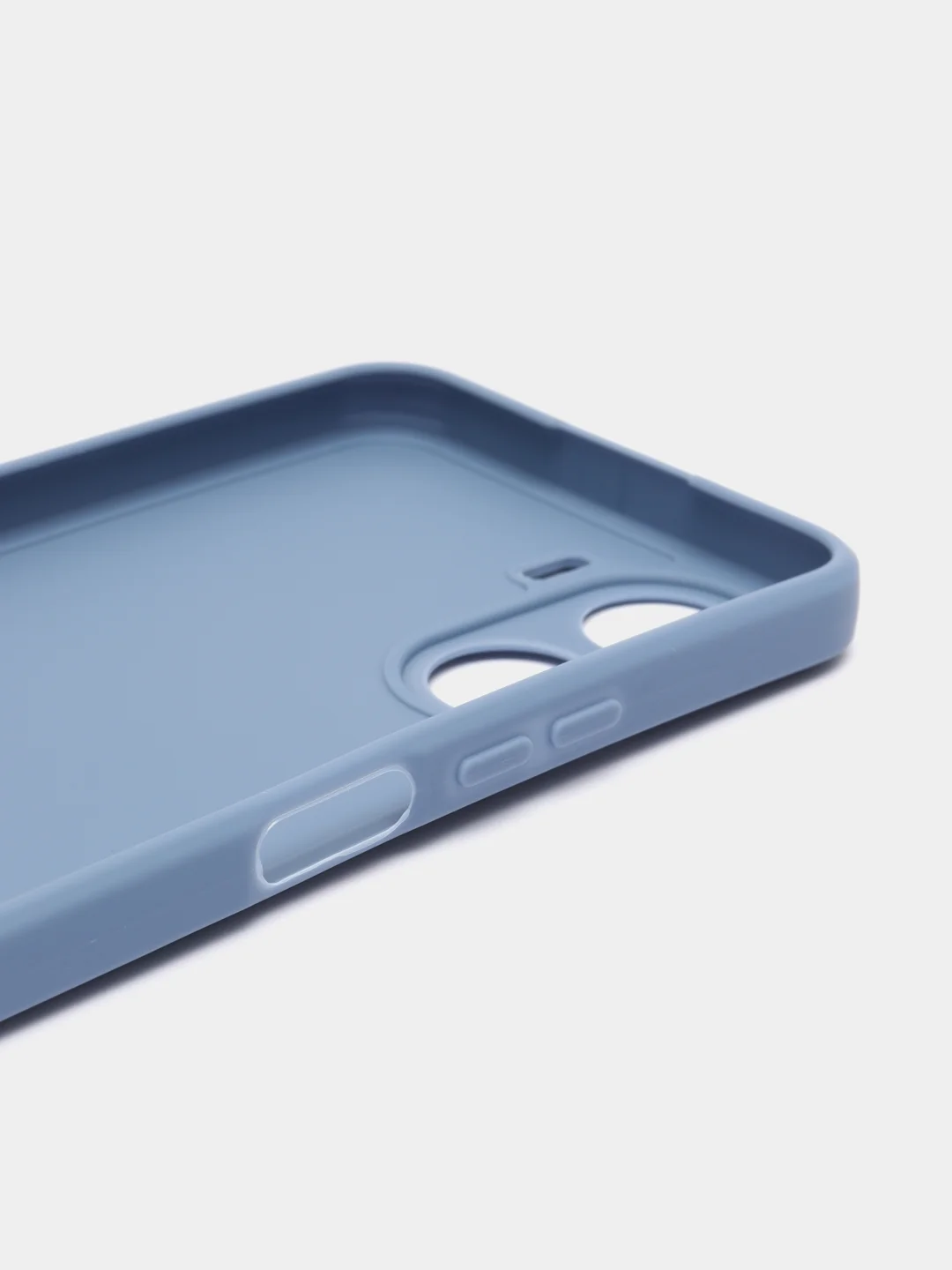 Небесно-голубой чехол для Vivo Y16 (Виво у16), силиконовый