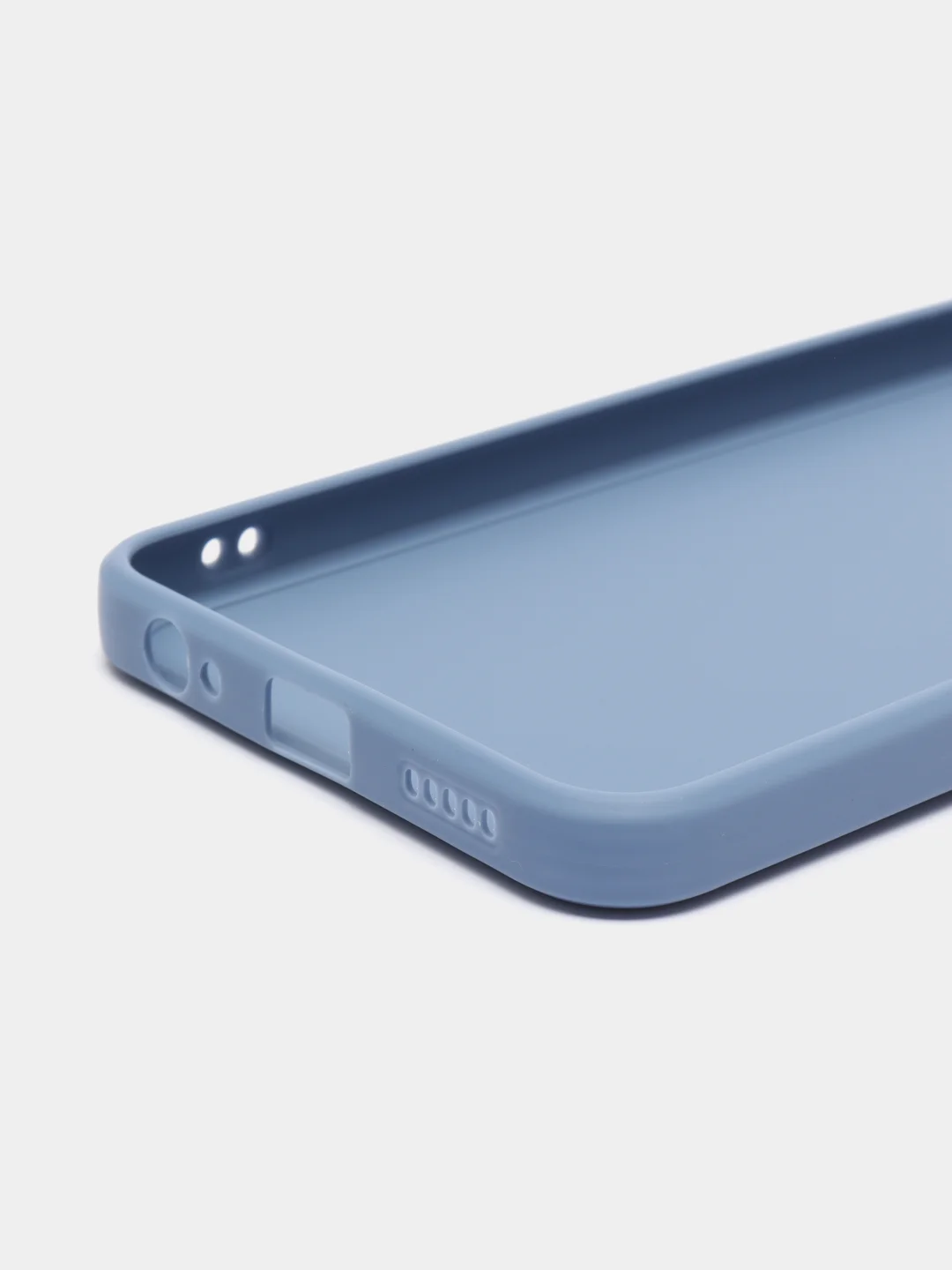 Небесно-голубой чехол для Vivo Y16 (Виво у16), силиконовый
