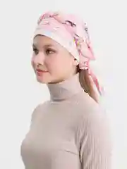 Кораллово-розовый шапка летняя