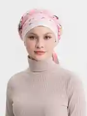 Кораллово-розовый шапка летняя