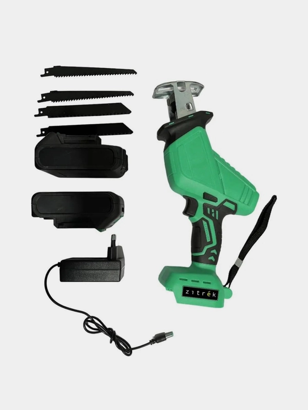Пила сабельная аккумуляторная ZITREK ZKRS20V (20В, Li-Ion аккум. 2шт., кейс)