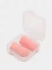 Розовый беруши для сна, в футляре