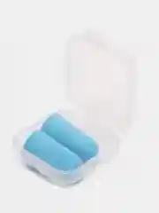 Голубой беруши для сна, в футляре